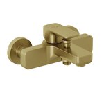 Смеситель для ванны и душа Kludi Renon 42691N075, цвет золото брашированное