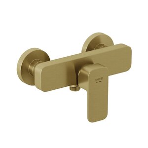 Изображение товара Смеситель для душа Kludi Renon 42831N075 однорычажный золото брашированное Германия