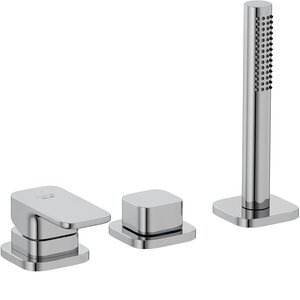 Изображение товара Смеситель на борт ванны Kludi Renon 424470575 хром Германия