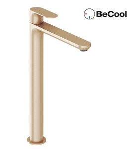 Изображение товара Смеситель для раковины Ravak Eleganta EL 015.61RGB BeCool розовое золото высокий