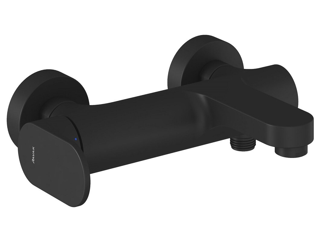 Изображение товара Смеситель Ravak Eleganta EL 022.20BLM X070293 для ванны и душа, черный матовый