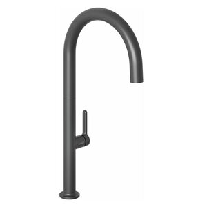 Изображение товара Смеситель для кухонной мойки Kludi Aurea черный матовый 558036675