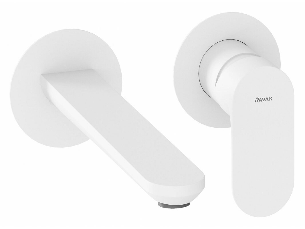 Изображение товара Смеситель Ravak Eleganta EL 019.10WV.O1 X070255 для раковины белый вельвет