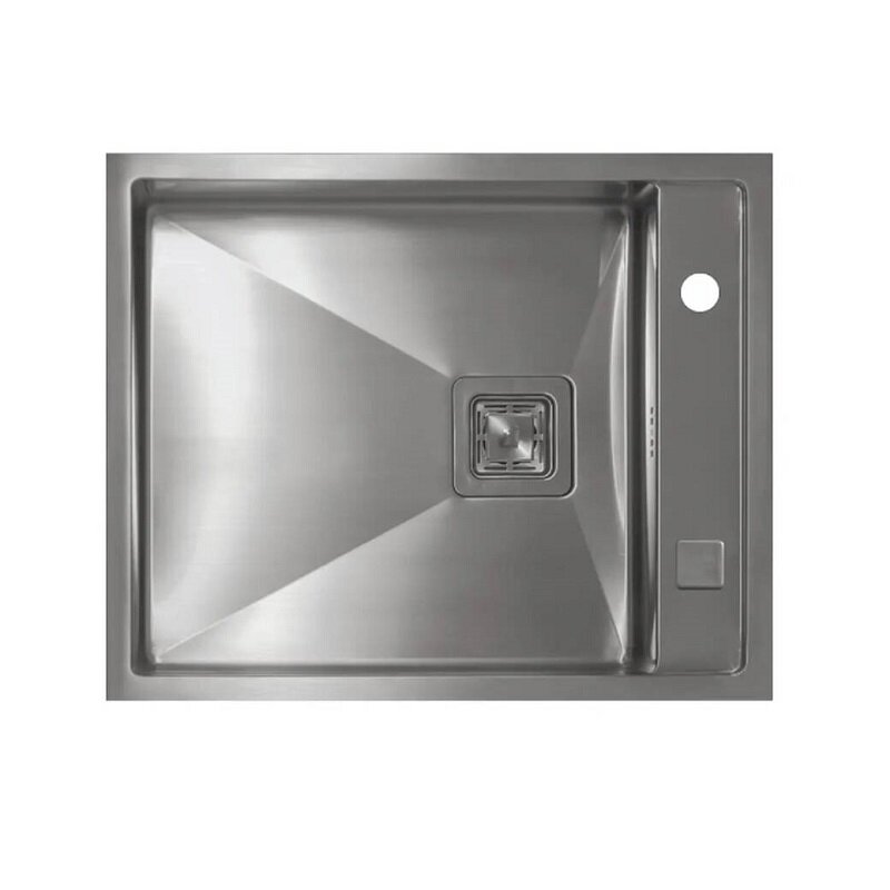 Изображение товара Кухонная мойка Seaman Eco Marino SMB-610XSQ.B, 60 см, квадратный выпуск, нержавеющая сталь Изображение товара Кухонная мойка Seaman Eco Marino SMB-610XSQ.B, 60 см, квадратный выпуск, нержавеющая сталь