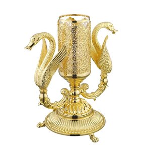 Изображение товара Стакан для щеток Migliore Luxor 26215, золото