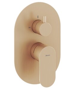 Изображение товара Смеситель для душа встраиваемый Ravak Eleganta EL 065.60RGB.O2 x070375 розовое золото