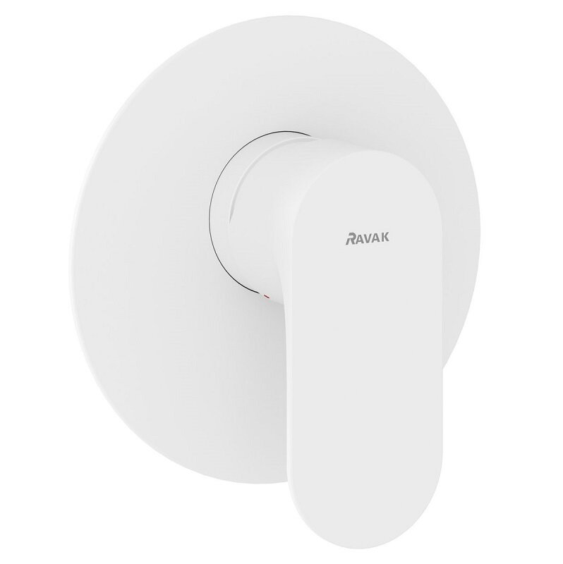 Изображение товара Смеситель Ravak Eleganta EL 062.10WV.O1 X070262 для душа, 1 выход, белый вельвет