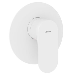 Изображение товара Смеситель Ravak Eleganta EL 062.10WV.O1 X070262 для душа, 1 выход, белый вельвет