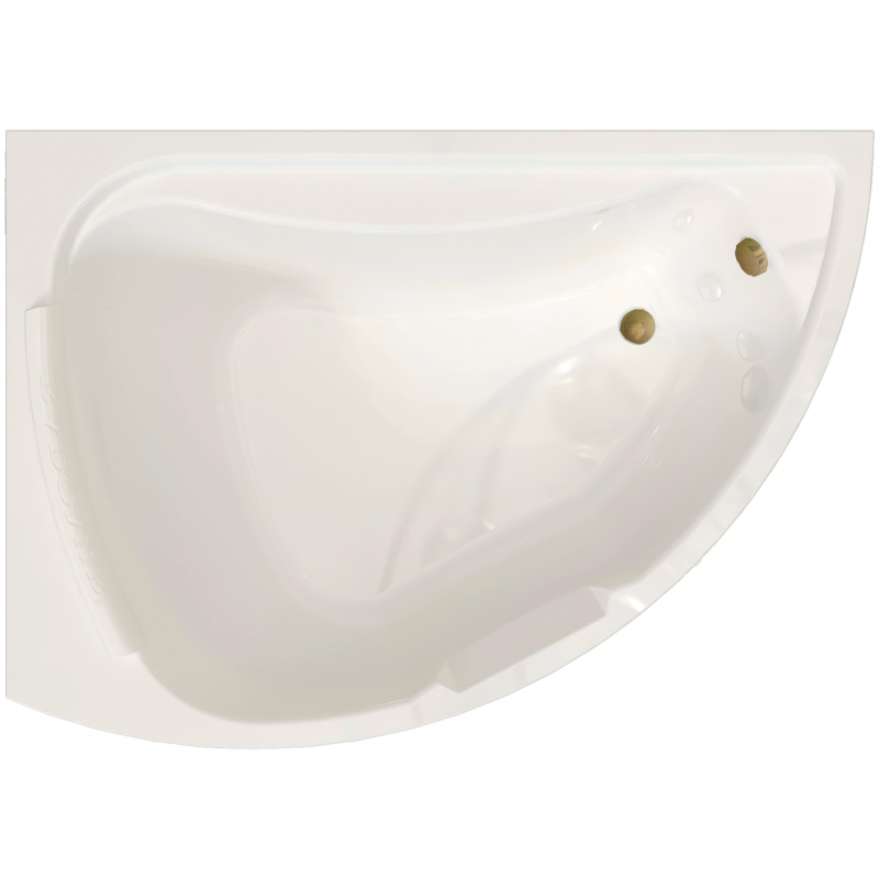 Изображение товара Акриловая угловая ванна Альбена 168x120 левая с каркасом