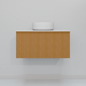 Изображение товара Тумба с раковиной ArtDecco Andy AAN08W11S300 80 см белый дуб подвесная