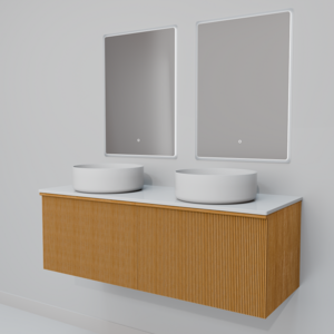 Изображение товара Комплект мебели Art Decco Andy AAN12W11D3M0, 120 см, белый дуб