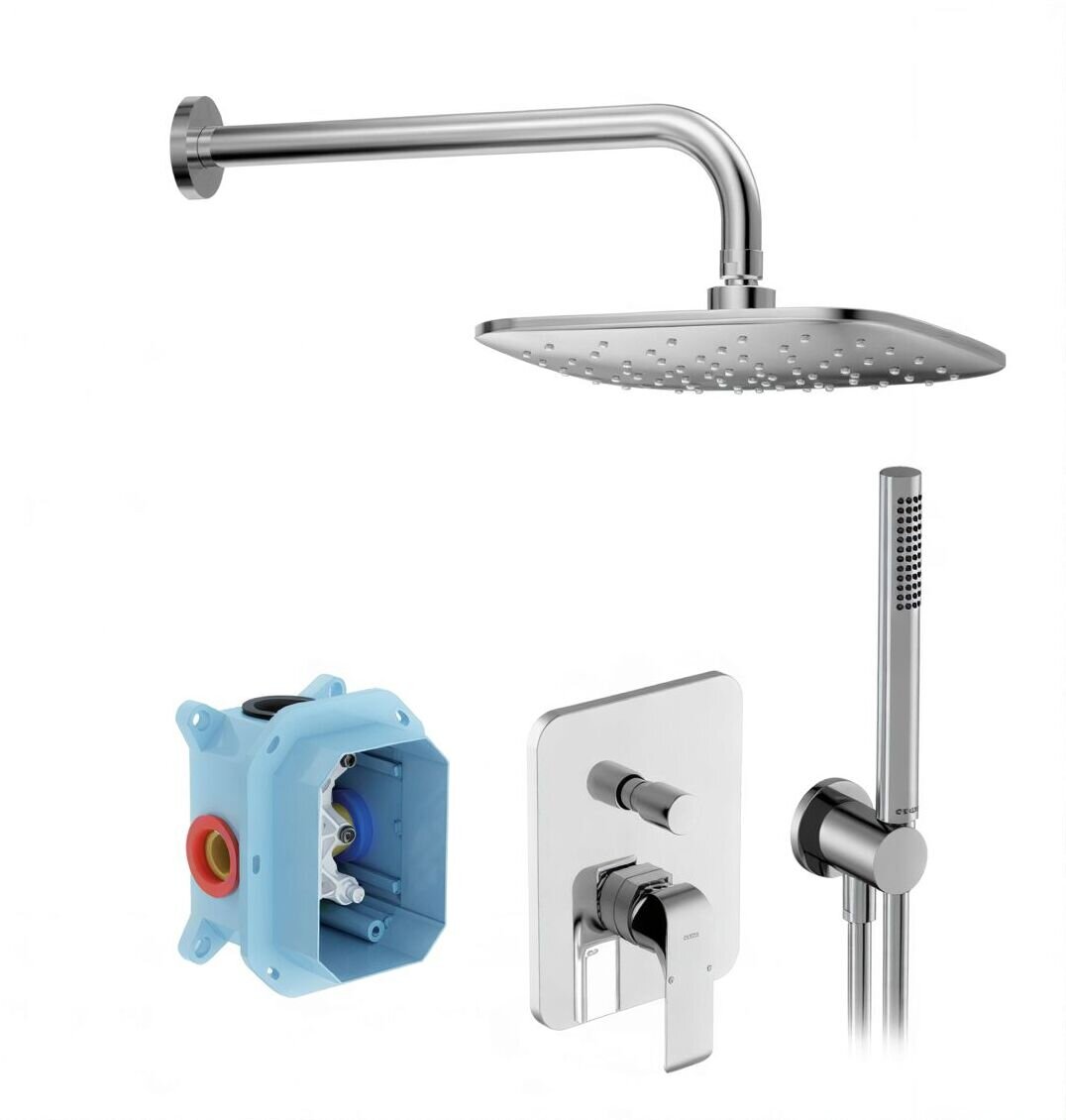 Изображение товара Душевая система Ravak Flat FL 090.01CR X07S070, FL065+RB072+983.00+702.00+957.00+706.00+913.00, хром Изображение товара Душевая система Ravak Flat FL 090.01CR X07S070, FL065+RB072+983.00+702.00+957.00+706.00+913.00, хром