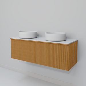 Изображение товара Тумба с раковиной ArtDecco Andy AAN12W11D300 120 см белый дуб