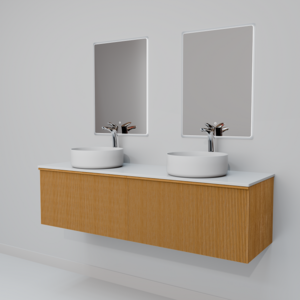 Изображение товара Комплект мебели Art Decco Andy AAN15W11D3MF, 150 см, белый дуб