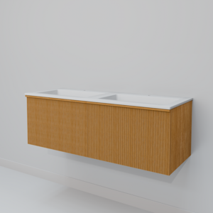 Изображение товара Тумба с раковиной ArtDecco Andy AAN15W11D100, 150 см, белый дуб