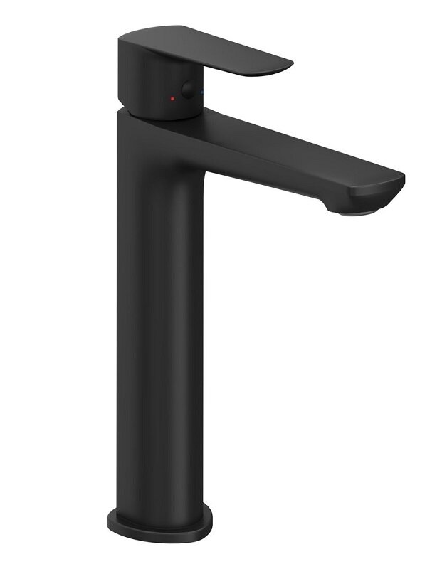 Изображение товара Смеситель для раковины Ravak Life LF 014.20BL X070477 черный, однорычажный, Чехия