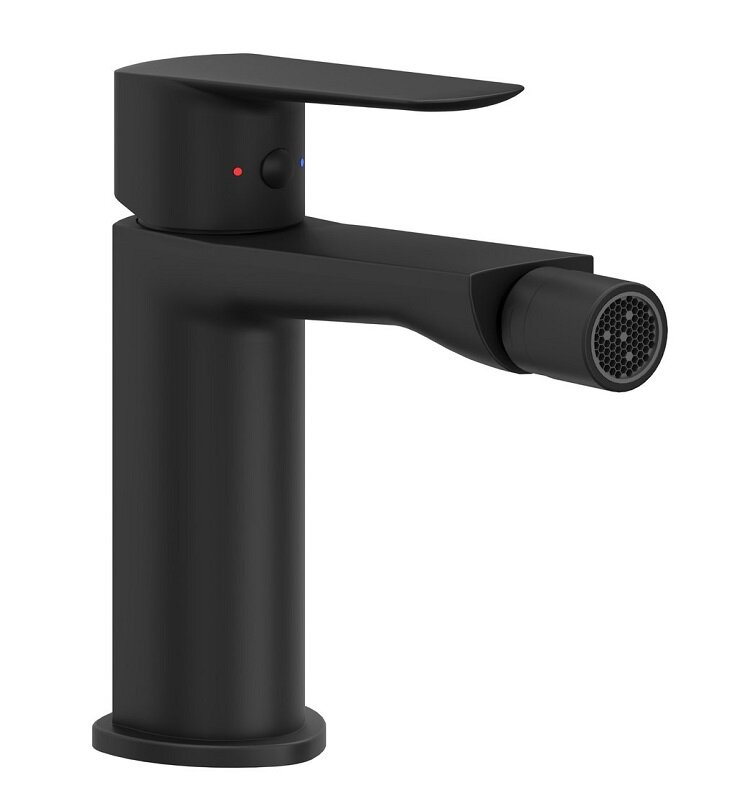 Изображение товара Смеситель Ravak Life LF 056.20BL для биде черный с однорычажным управлением