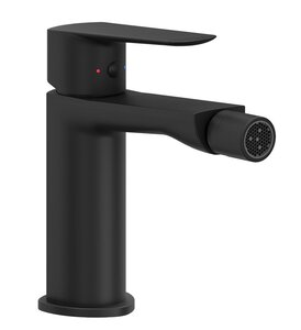 Изображение товара Смеситель Ravak Life LF 056.20BL для биде черный с однорычажным управлением