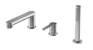 Изображение товара Смеситель Ravak Puri PU 026.00 X070142 на борт ванны, хром