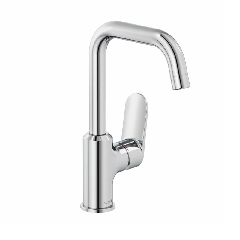 Изображение товара Смеситель для раковины Kludi X1 320270575, с донным клапаном, хром