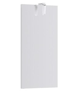 Изображение товара Зеркало Aqwella Леон-МР 40, со светильником, белый, Ln-MP.02.04/W