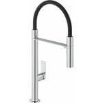 Смеситель для кухонной мойки Kludi Qord 568590575, с гибким изливом, хром