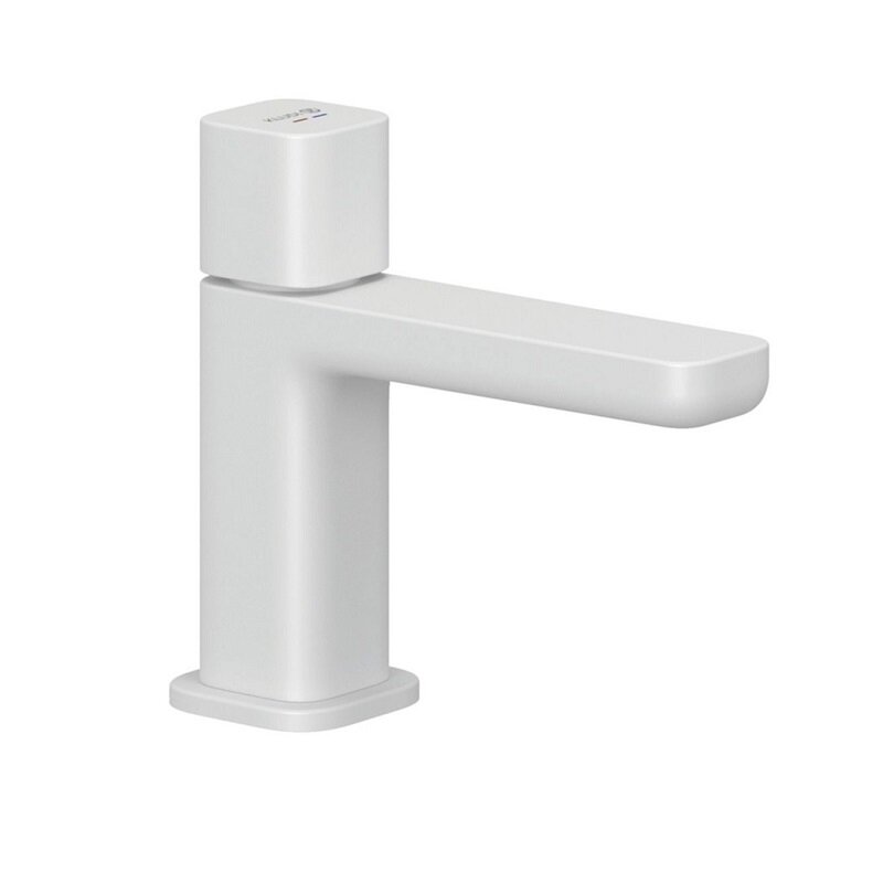 Изображение товара Кран Kludi Renon 421185375 Белый матовый — однорычажный, латунь, Италия