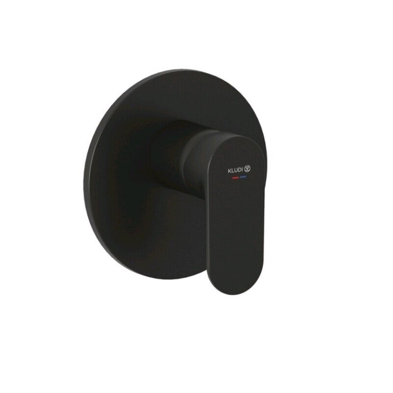 Изображение товара Смеситель Kludi X1 327553975 Черный матовый, встроенный