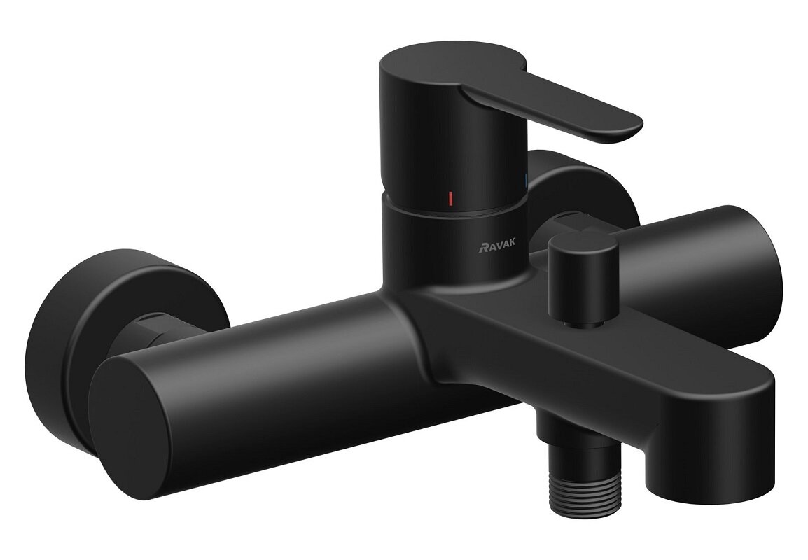 Изображение товара Смеситель Ravak Puri PU 022.21/150 X070192 для ванны и душа, черный