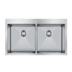 Изображение товара Кухонная мойка Seaman Eco Marino SMB-8851DS.A, 88 см, одно отверстие, нержавеющая сталь