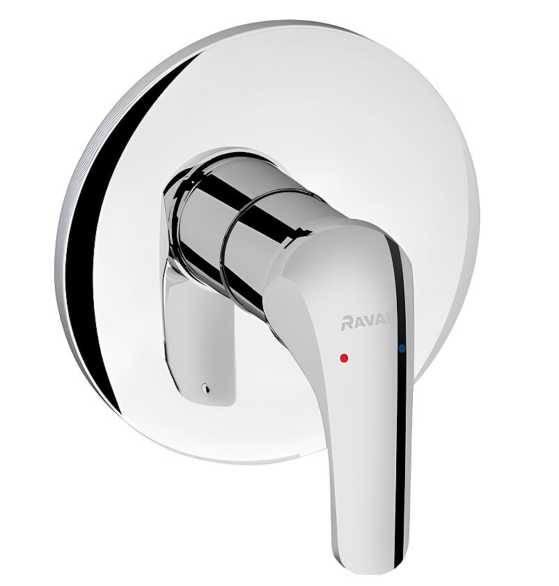 Изображение товара Смеситель Ravak Rosa RS 062.01 X070015 для душа, хром, встроенный Изображение товара Смеситель Ravak Rosa RS 062.01 X070015 для душа, хром, встроенный