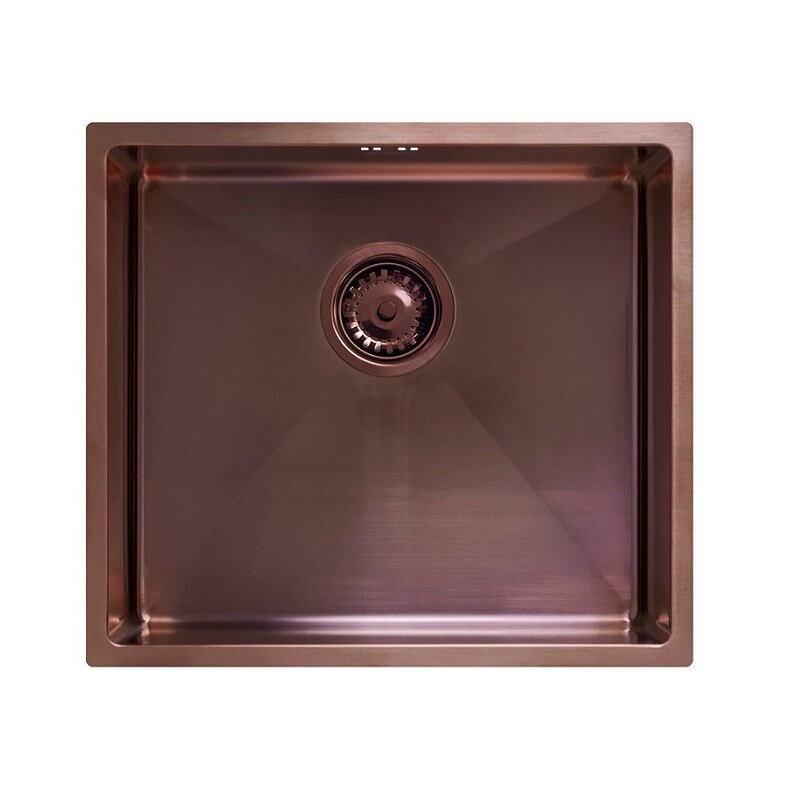 Изображение товара Мойка кухонная Seaman SME-490-AM.A с PVD, аметист