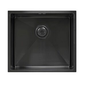 Изображение товара Кухонная мойка Seaman Eco Marino SME-490-DG.A, 49 см, цвет темная оружейная сталь PVD