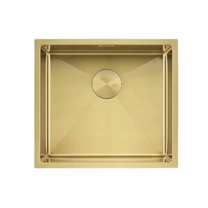 Изображение товара Кухонная мойка Seaman Eco Marino SME-490-LG А с декоративной накладкой 49 см