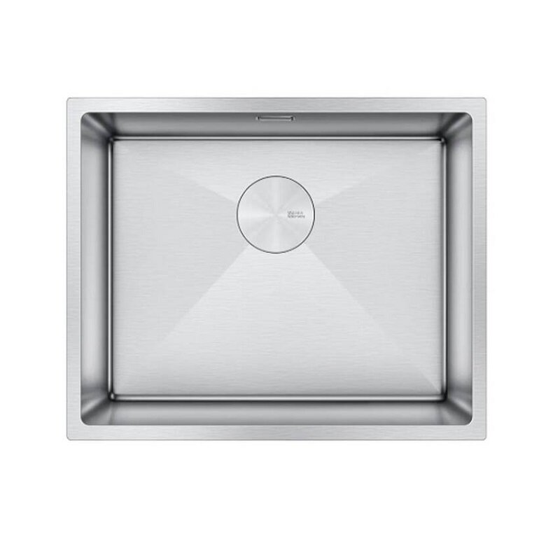 Изображение товара Кухонная мойка Seaman Eco Marino SME-530.A, 53 см, с декоративной накладкой, нержавеющая сталь