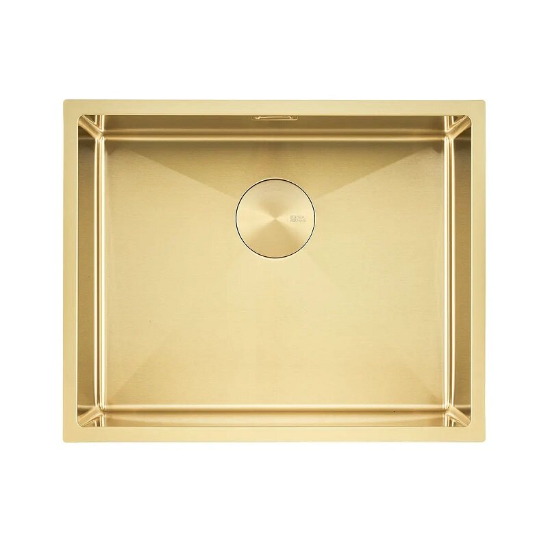 Изображение товара Кухонная мойка Seaman Eco Marino SME-530-LG.A 53 см светлое золото сатин PVD