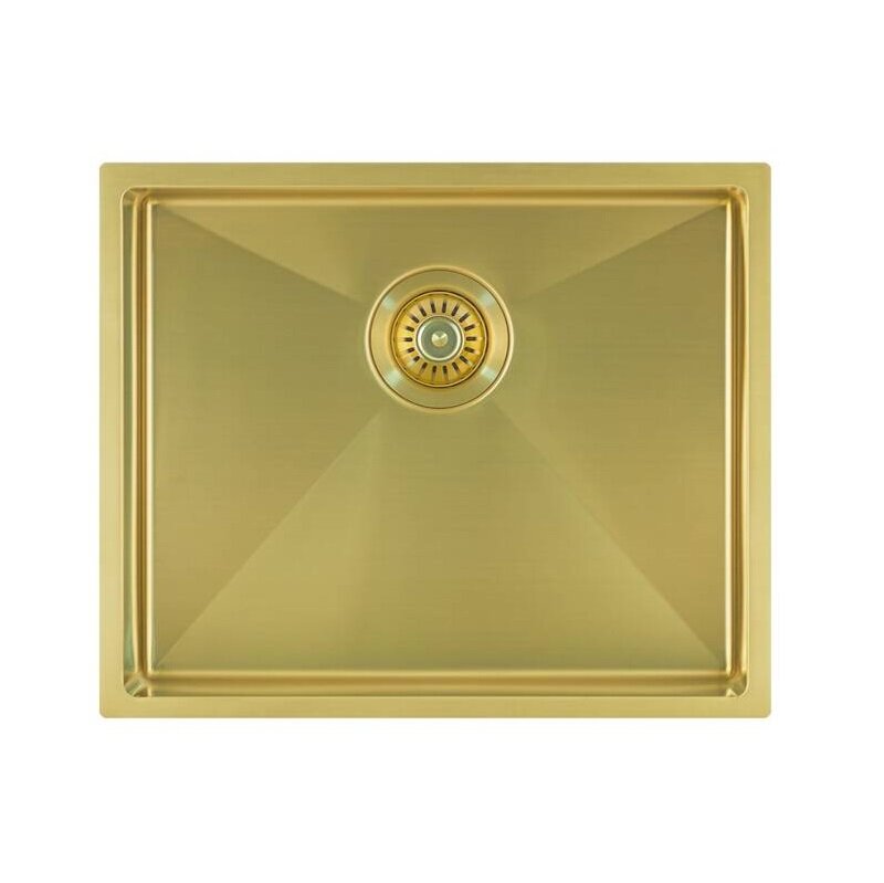 Изображение товара Кухонная мойка Seaman Eco Marino SME-530-GS.A 53 см золото сатин PVD