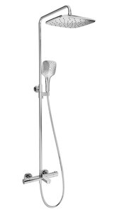 Изображение товара Душевая система Ravak Termo 300 TE 092.01CR X070163, термостатическая, хром