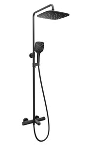 Изображение товара Душевая система Ravak Termo 300 TE 092.20BL X070444 термостатическая черный