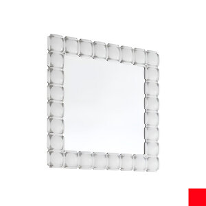 Изображение товара Зеркало Vod-ok Елизавета 70 цвет красный