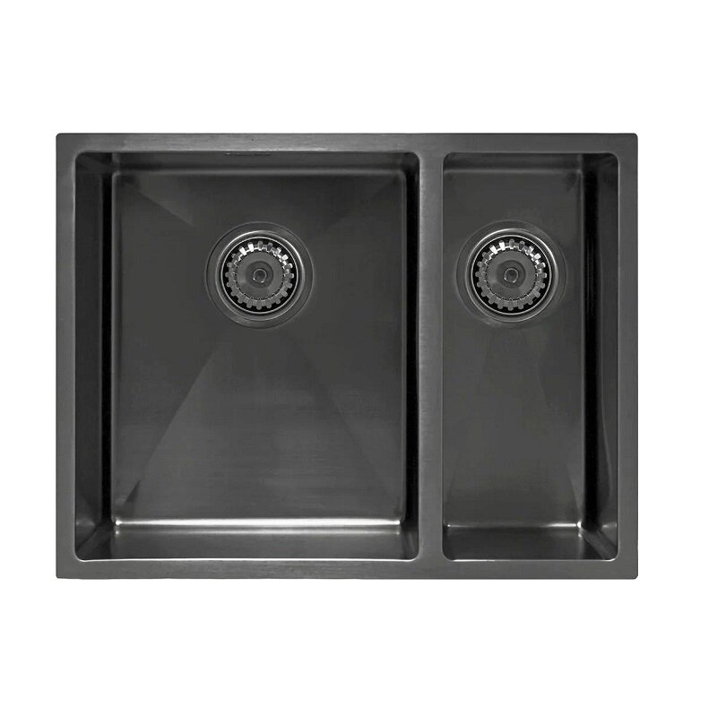 Изображение товара Кухонная мойка из нержавеющей стали Seaman Eco Marino 58 см с двумя чашами