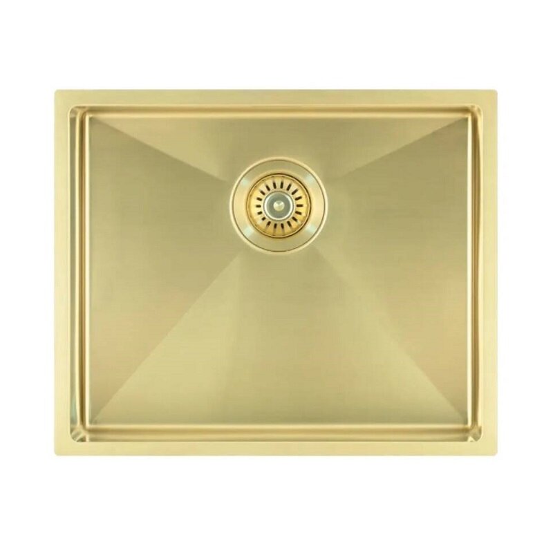 Изображение товара Кухонная мойка Seaman Eco Marino SME-580-LG.A 58 см с PVD покрытием светлое золото