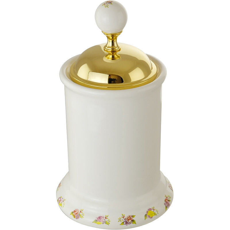 Изображение товара Баночка настольная Migliore Provance 17685 белый золото