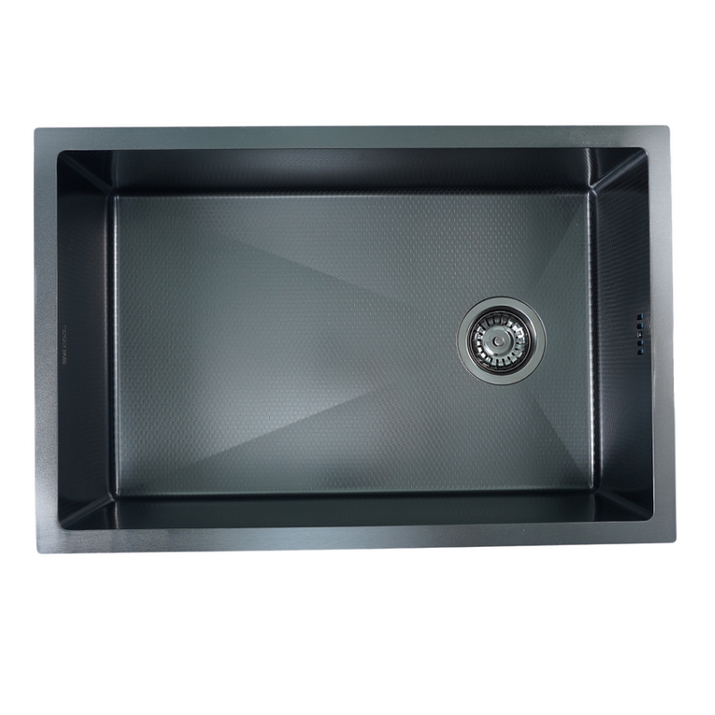 Изображение товара Кухонная мойка Seaman Eco Marino SMN-6845T-GL 68 см PVD светлая сталь