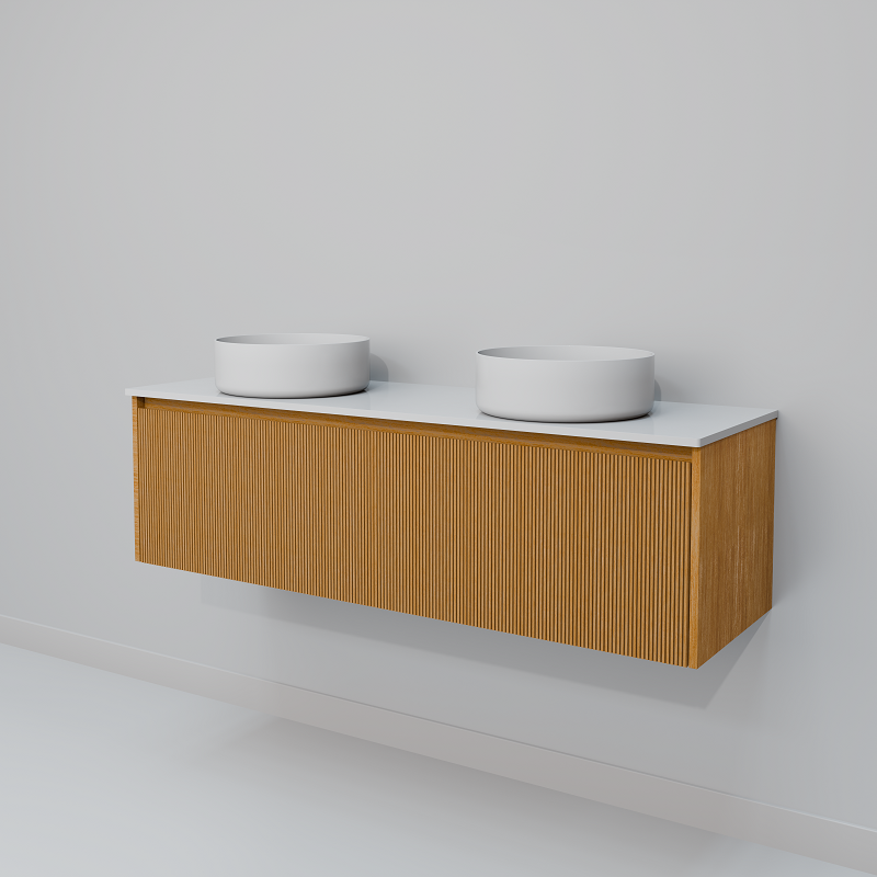 Изображение товара Тумба с раковиной ArtDecco Elizabeth AEL14W11D300 140 см