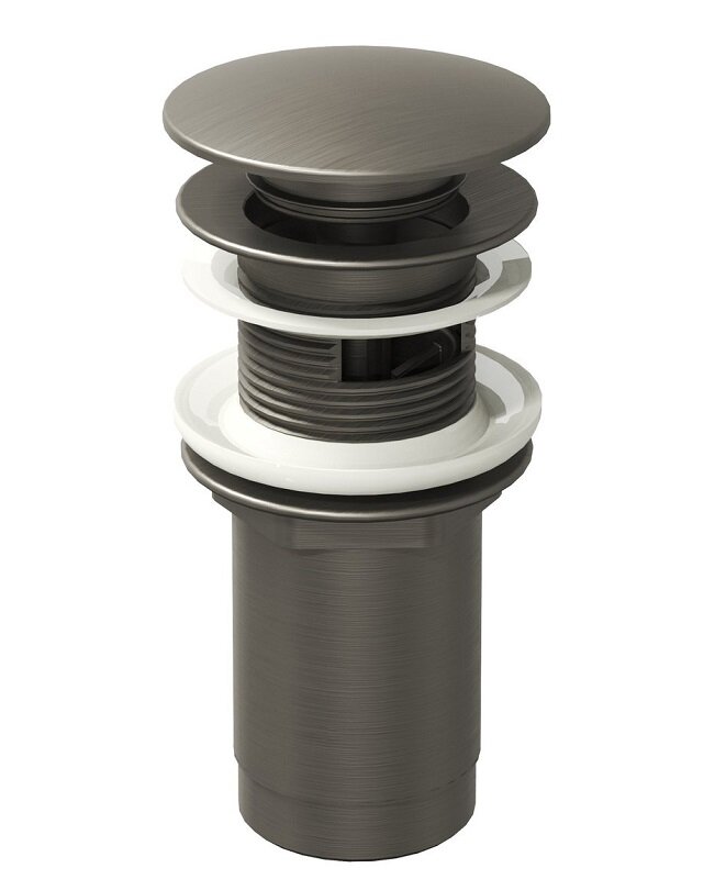 Изображение товара Донный клапан Ravak X03048 для раковины, ClickClack/стационарный, графит