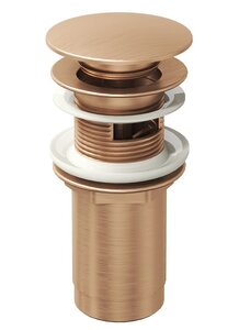 Изображение товара Донный клапан Ravak X01841 для раковины, ClickClack/стационарный, розовое золото