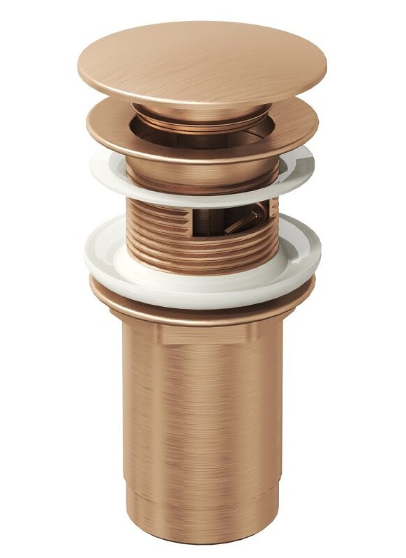 Изображение товара Донный клапан Ravak X01838 для раковины с управлением ClickClack розовое золото