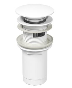 Изображение товара Донный клапан Ravak X01836 для раковины, ClickClack, белый вельвет