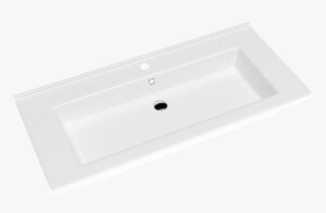 Изображение товара Раковина 1Marka Оскар Ц0000036114, 105 см, фаянс, белый